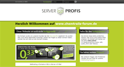 Desktop Screenshot of chemtrails-forum.de